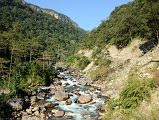 Nayapul To Ghorepani 05 Trail Follows The Bhurungdi Khola After Leaving Birethanti